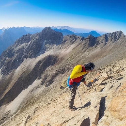 挑战高峰：攀山运动的极限体验