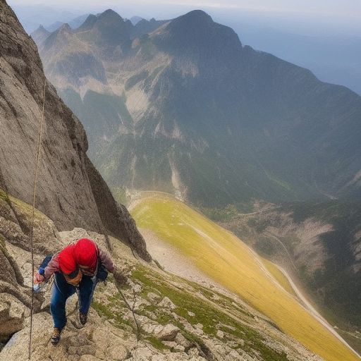 登山：技艺和勇气的巅峰挑战