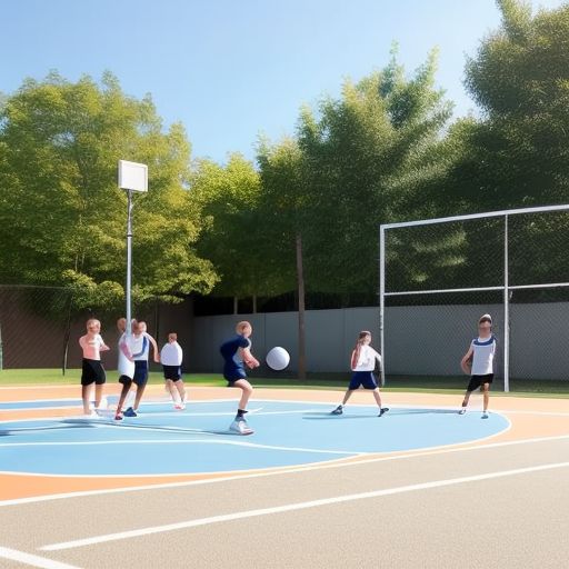 街头篮球：年轻人热衷的户外运动