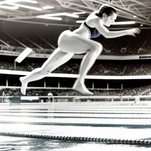游泳选手玛丽亚·林巴丘尔特的冲刺速度