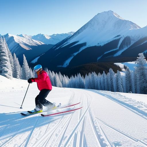 滑雪旅行：探索壮丽的雪山风光